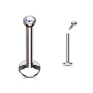 LB1008-1208A Piercing do brady - labreta, zirkon 2 mm