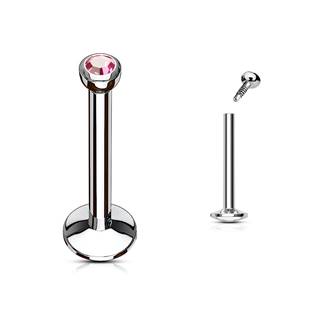 LB1008-1208G Piercing do brady - labreta, zirkon 2 mm