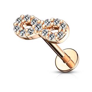 LB1083-1208-C Piercing do brady - ležatá osmička 1,2 x 8 mm