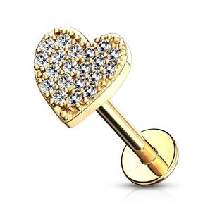 LB1084-1208-C Piercing do brady - srdíčko 1,2 x 8 mm