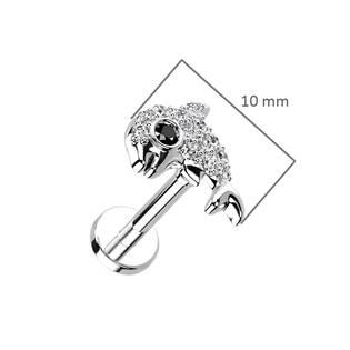 LB1115ST-1208 Piercing do brady delfín