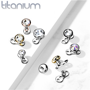 MD036C-05 Kompletní microdermal piercing 1,6 mm