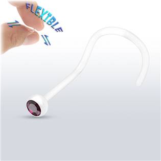 N01060-K Piercing do nosu BioFlex