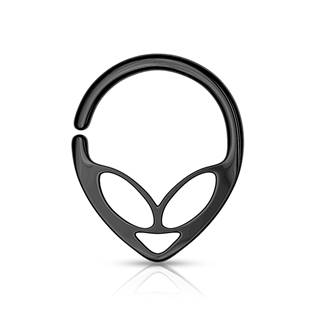 N0112-K Piercing do nosu - kruh Alien