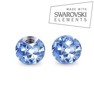 ND01023-03-B Náhradní kulička s krystaly Swarovski®, 3 mm, závit 1,2 mm