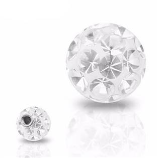 ND01023-08-P Náhradní kulička s krystaly Swarovski®, 8 mm, závit 1,6 mm