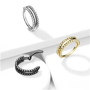NS0045ST-1208 Segment kruh - helix / cartilage / tragus piercing