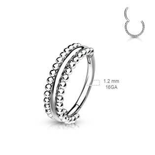 NS0045ST-1210 Segment kruh - helix / cartilage / tragus piercing