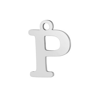 OK1369-L Ocelový přívěšek - iniciála - písmeno