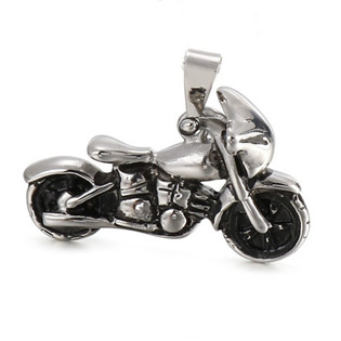 OPP1001 Ocelový přívěšek - motorka