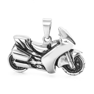 OPP1320 Ocelový přívěšek - motorka silniční