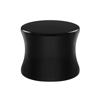 PL01095-16Ksk Akrylátový plug do ucha černý