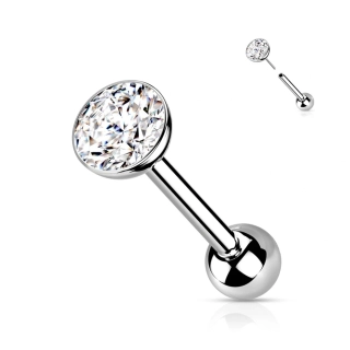 TIT1136-1206-05SK Cartilage PUSH IN piercing TITAN, 1,2 x 6 mm