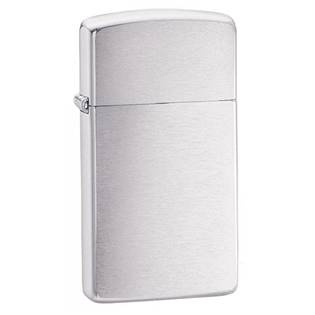 21112 ZIPPO Slim zapalovač broušený chrom