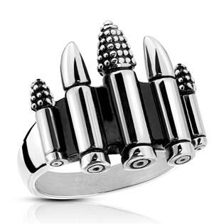OPR01449-65 Army ocelový prsten BULLET