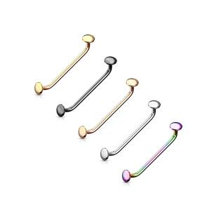 PJ0006-RD Snake Eyes piercing do jazyka 1,2 x 16 mm