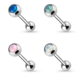 PJ01005-B Piercing do jazyka - opalit