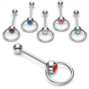 PJ01139-Q Piercing do jazyka pohyblivý