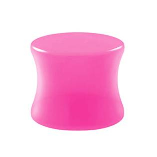 PL01095-03P Akrylátový plug do ucha růžový