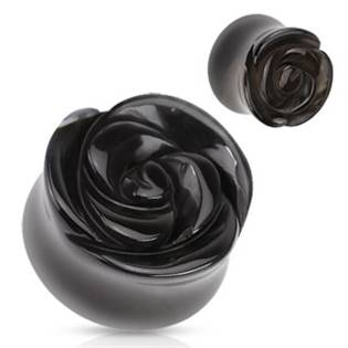 PL01124-20 Plug do ucha - achát