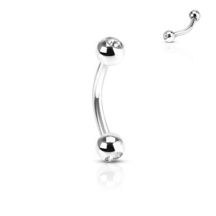 TIT1014-1208 Piercing do obočí TITAN