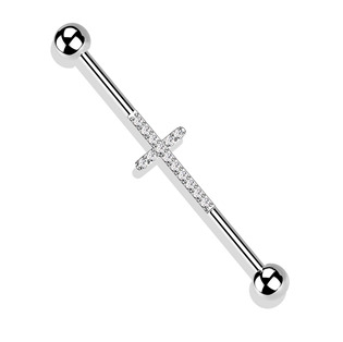 TIT1140 Industrial piercing TITAN - kříž