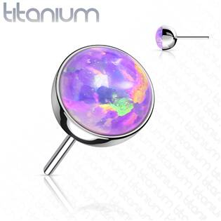 TIT1149-OP38-040 Kamínek k PUSH IN piercing do nosu TITAN