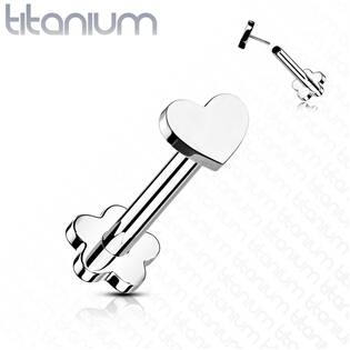 TIT1172-1208 PUSH IN piercing do brady / ucha TITAN 1,2 x 8 mm