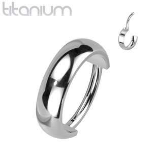 TIT1223-1208 Segment kruh - helix / cartilage / tragus piercing TITAN