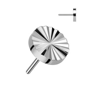 TIT1244-TI Ozdobná část k PUSH IN piercingu TITAN