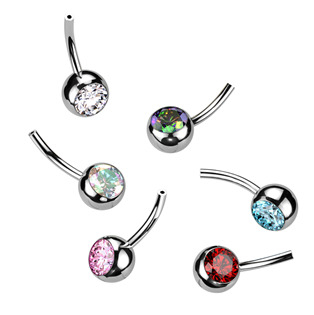TIT1272-VM PUSH IN piercingu do pupíku TITAN