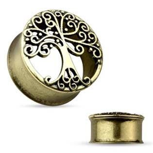 TN01092-12 Antique tunel do ucha s ornamenty