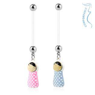 WP0004-P Těhotenský piercing do pupíku