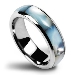 NWF1019-53 NWF1019 Dámský snubní prsten s perletí