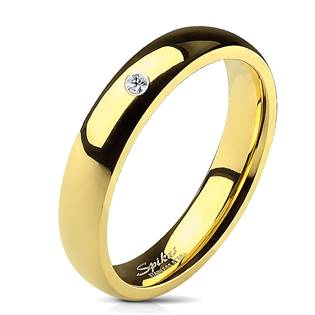 OPR1495-4-Zr-53 OPR1495 Dámský snubní prsten se zirkonem 4 mm