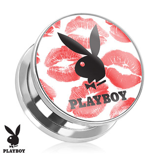 PL01160-14 Plug do ucha Playboy KISS