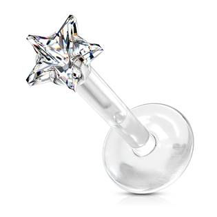 LB0030C-1206 BioFlex piercing do brady 1,2 x 6 mm, hvězdička