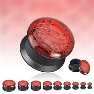PL01048-10 Akrylátový plug do ucha, průměr 10 mm