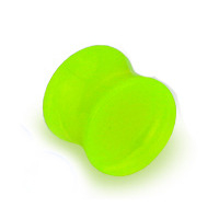 PL01112-25G Plug do ucha svítící - zelený