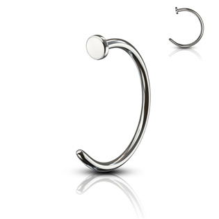 TIT1048-1008 Piercing do nosu - kruh titan