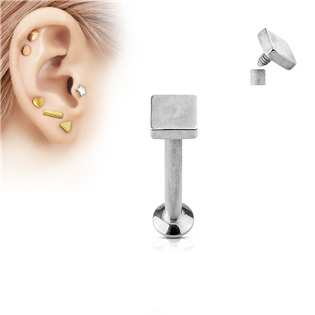 LB1028ST-1204 Piercing do brady - labreta čtverec