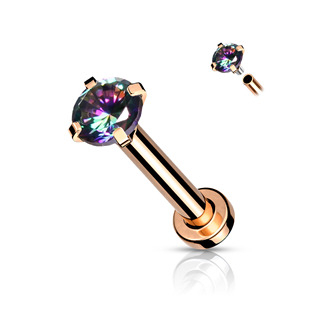 LB1043VM-12083 Piercing do brady / cartilage / tragus 1,0 x 8 mm