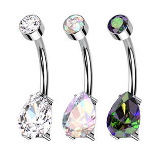 TIT1266-VM Piercing do pupíku - TITAN