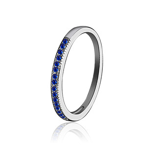NB-5102-53 Stříbrný prsten se zirkony