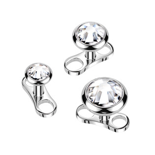 MD039-04 Kompletní microdermal piercing TITAN, 1,6mm