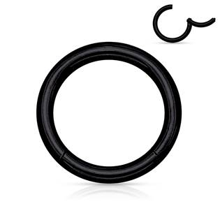 K01039K-1209 Piercing segment kruh - černý