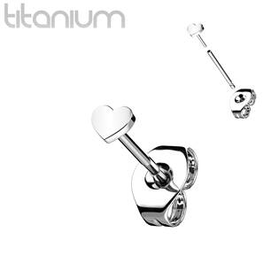 TIT1206 PUSH IN náušnice TITAN, 1 kus