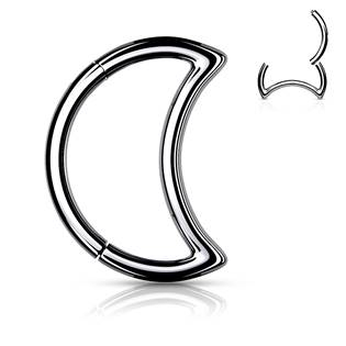 NS0036-ST Ocelový piercing do nosu - tragus / helix