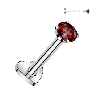 TIT1313R-1206 Piercing do brady TITAN, červený kámen