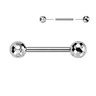 TIT1316-16165 Piercing do jazyka titan PUSH IN, 1,6 x 16 mm